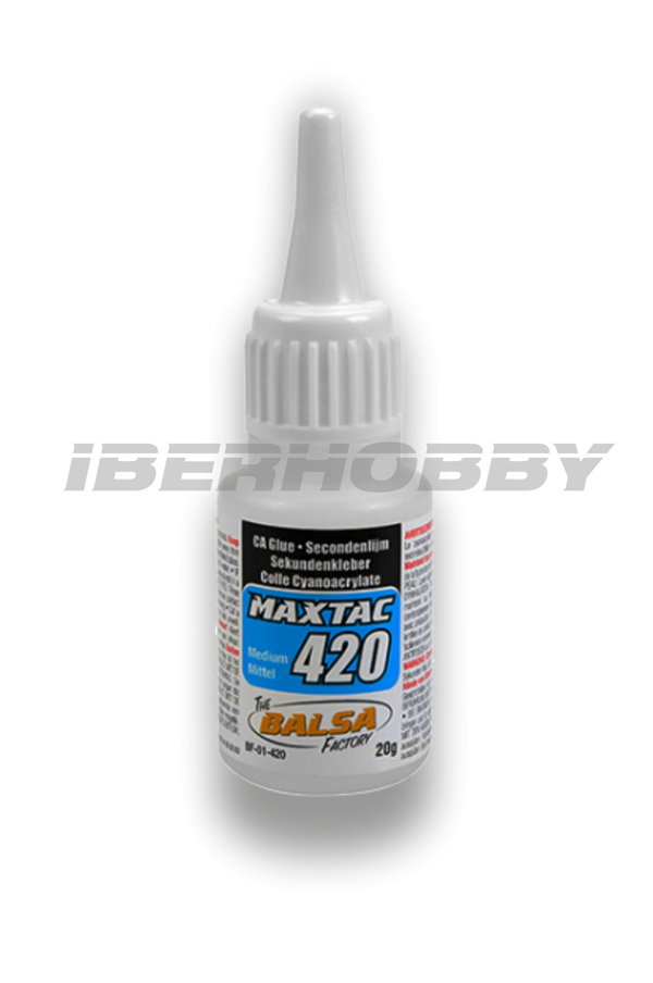 CA MEDIUM MAX-TAC 420 SETTING GLUE 20 grs.